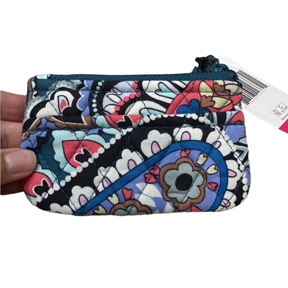 Vera Bradley Haymarket Paisley Jewel Coin Purse